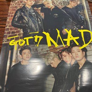 Kpop GOT7 MAD Official Album Posters (2)